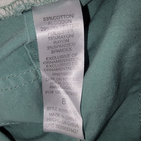 Democracy Mint Green Jeans - Picture 4 of 6